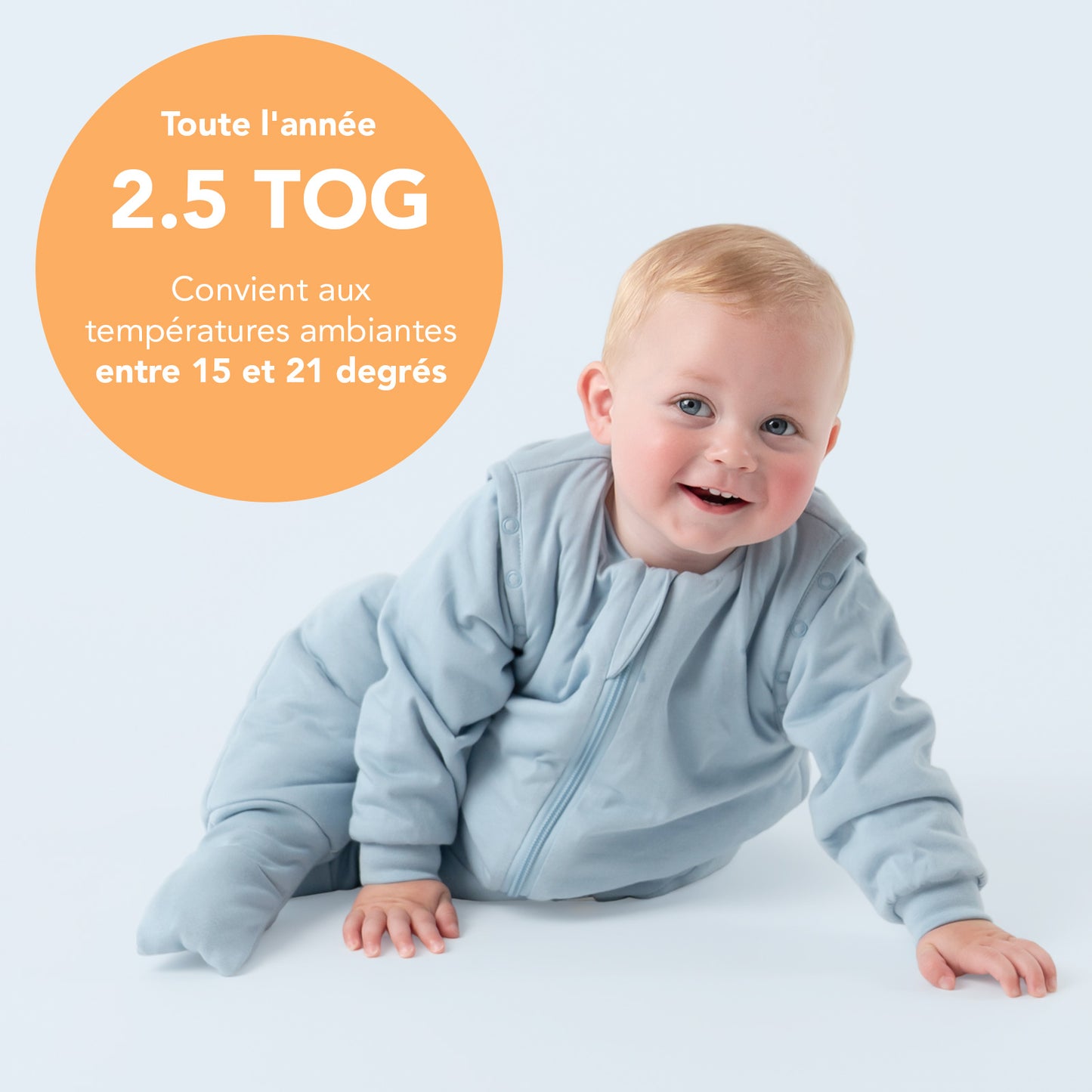 Gigoteuse à pieds - 2.5 TOG toutes saisons