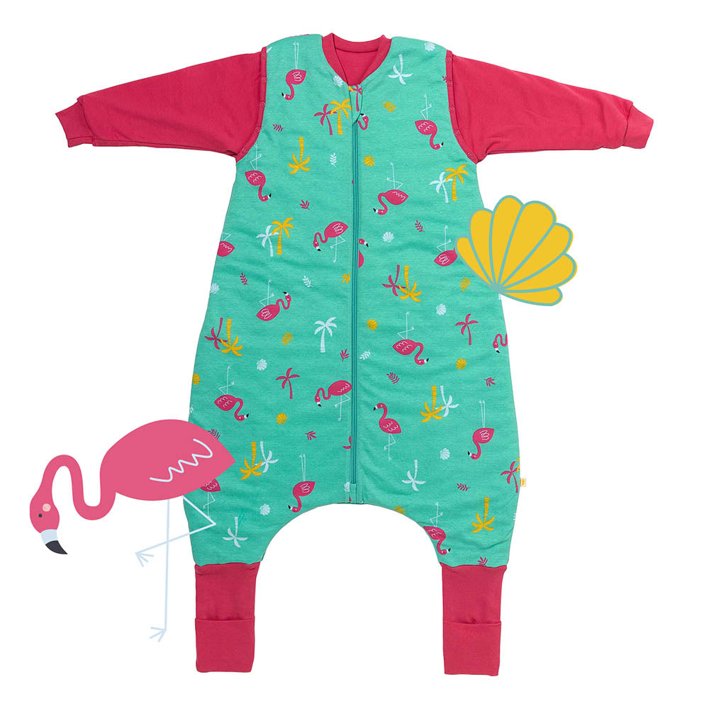 Gigoteuse à pieds hiver - coton 100% bio - 3.5 TOG