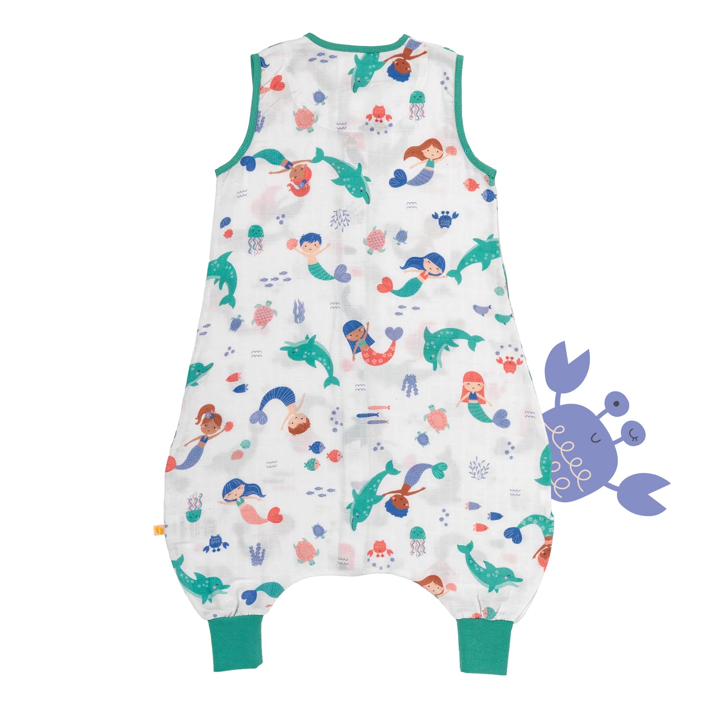 Gigoteuse à pieds été - mousseline - 0.5 TOG