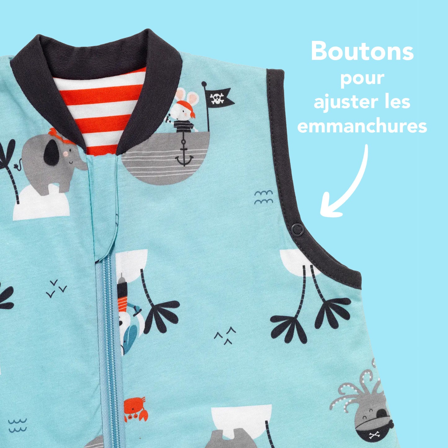 Gigoteuse à pieds été & mi-saison - TOG 1