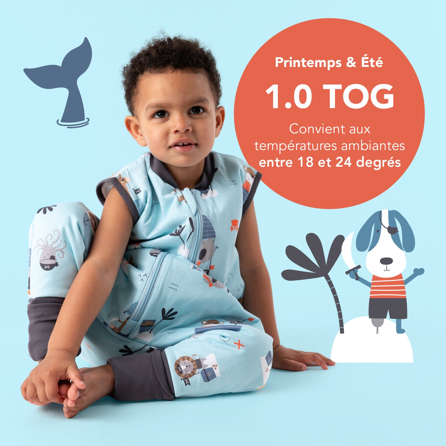 Gigoteuse à pieds été & mi-saison - TOG 1