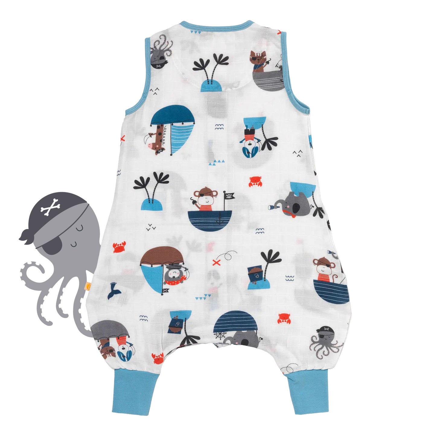 Gigoteuse à pieds été - mousseline - 0.5 TOG