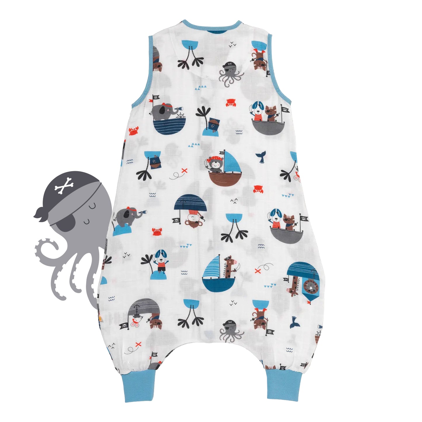Gigoteuse à pieds été - mousseline - 0.5 TOG