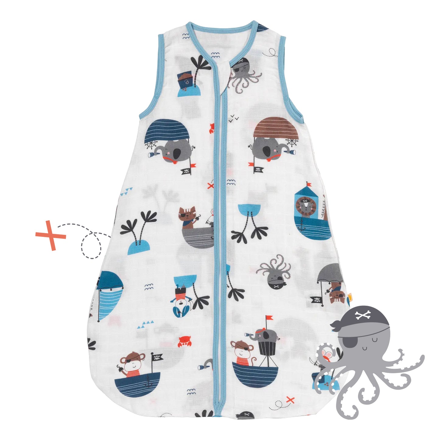 Gigoteuse bébé été - mousseline - 0.5 TOG