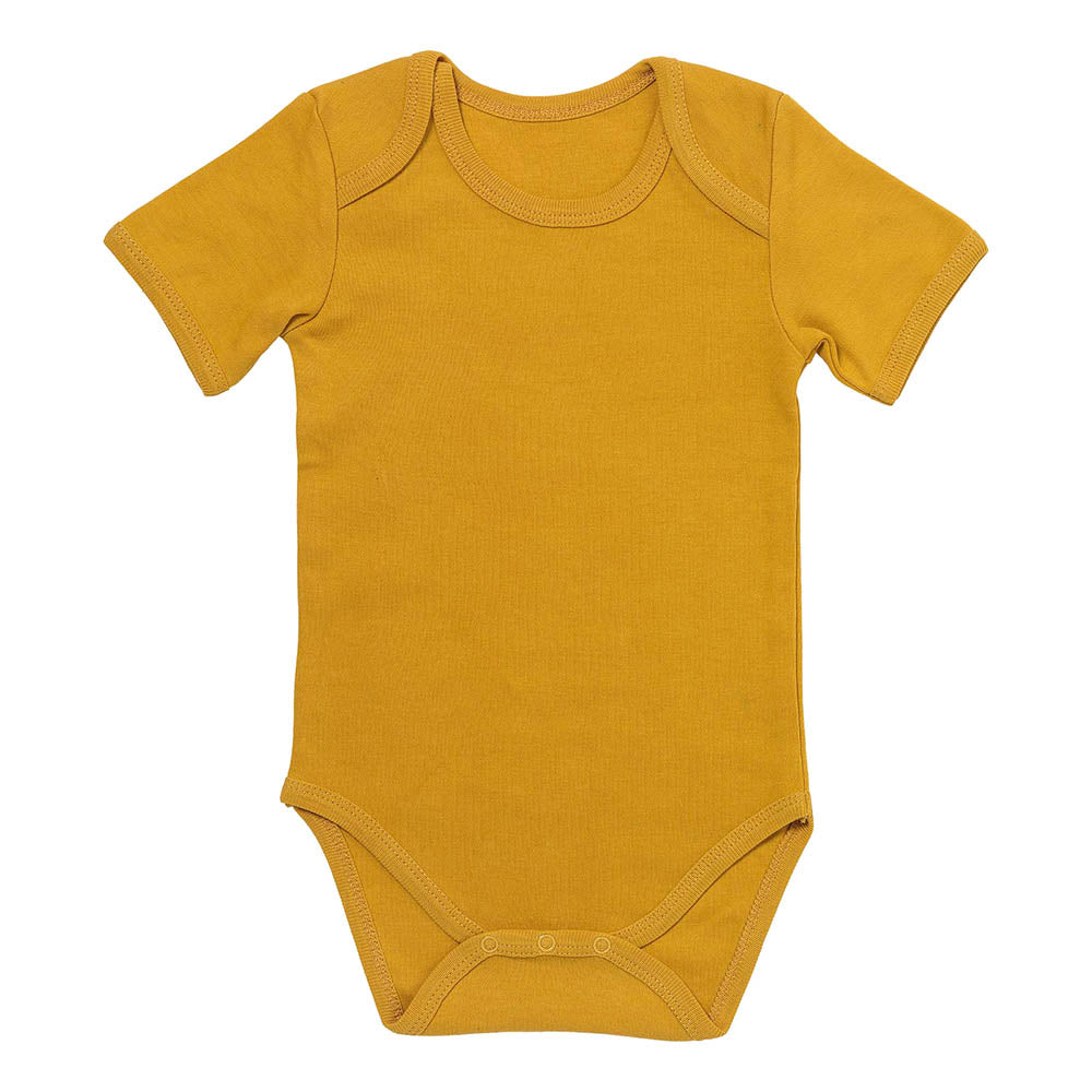 Body bébé manches courtes 100% bio - lot de 5