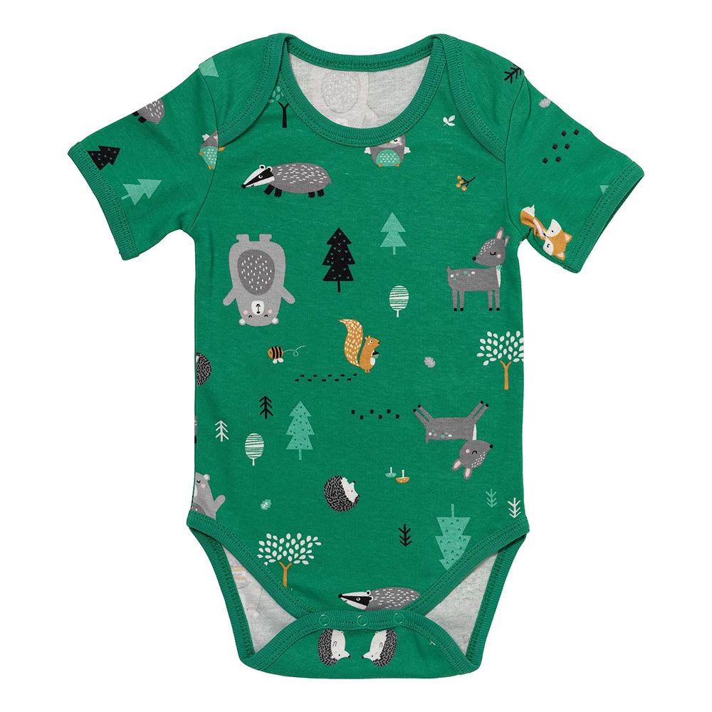 Body bébé manches courtes 100% bio - lot de 5