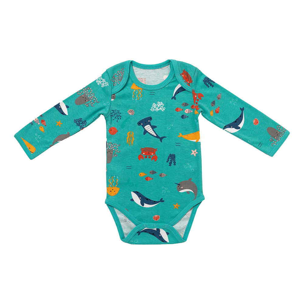 Body bébé à manches longues 100% bio - lot de 3