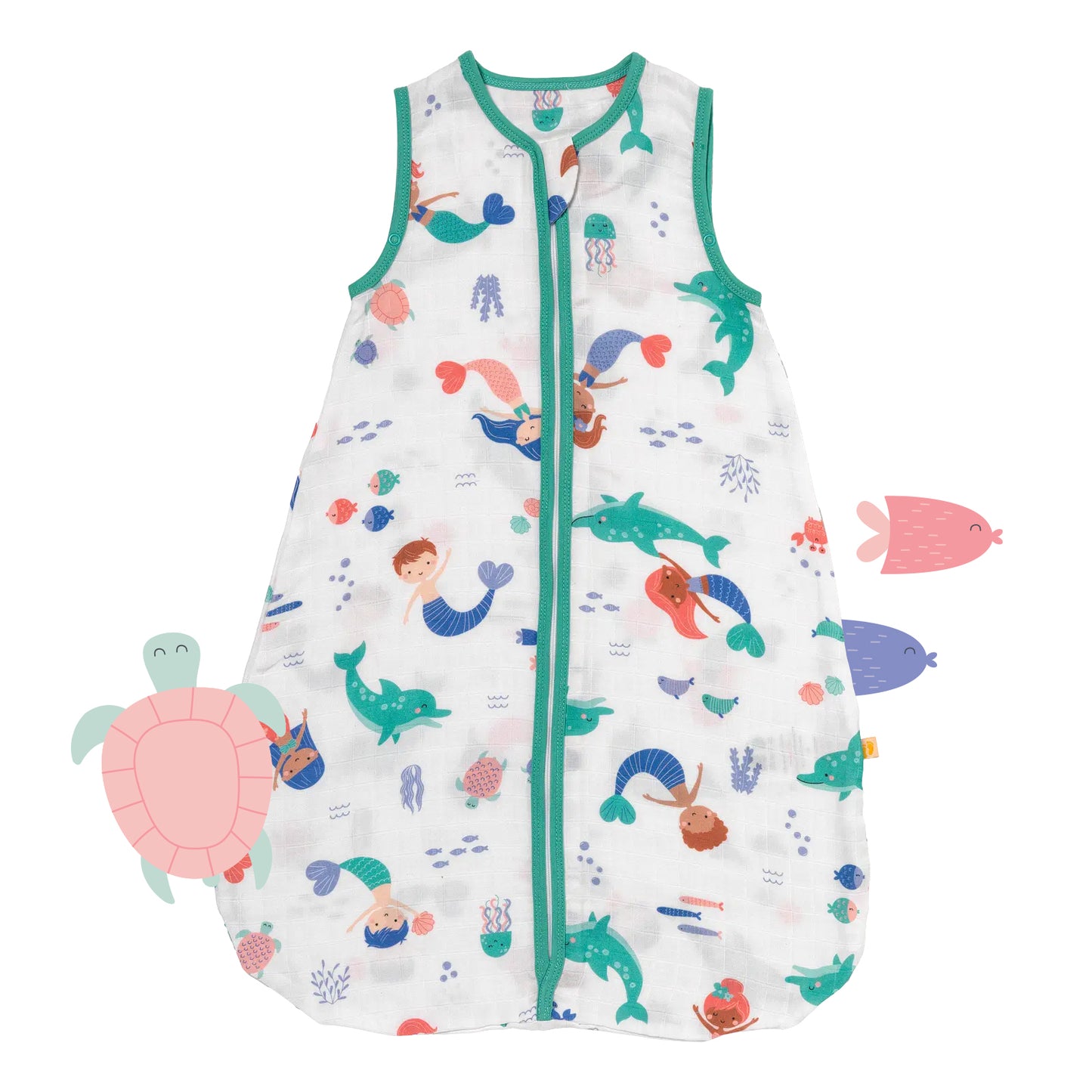Gigoteuse bébé été - mousseline - 0.5 TOG