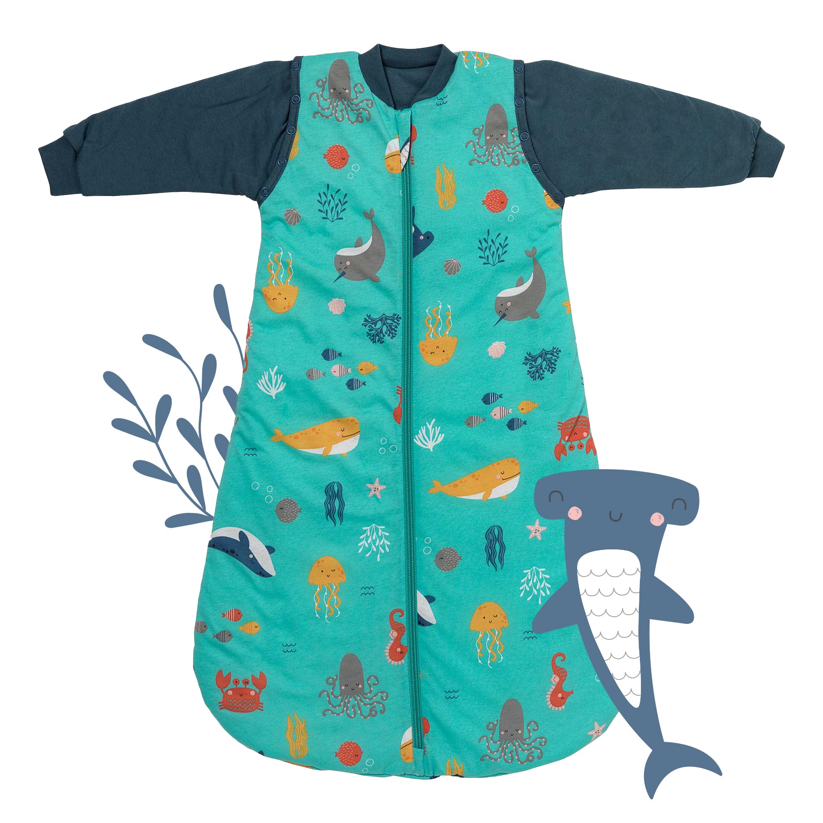 Looxii Gigoteuse Bébé Avec Pieds Coton Tog 2.5 - Sac De Couchage 3-4 Ans 90cm Toute L'Année