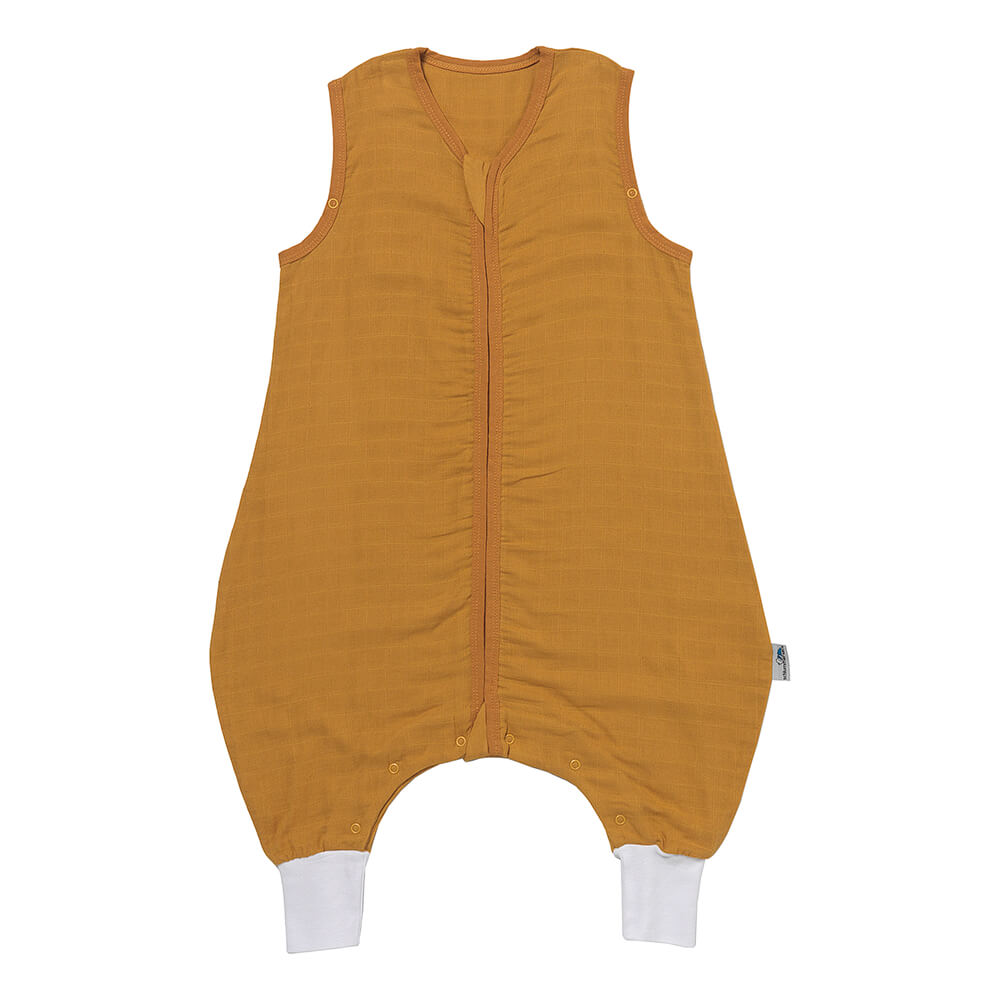 Gigoteuse à pieds été - unie - mousseline - 0.5 Tog_Safran_1_422