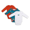 Body bébé à manches longues 100% bio - lot de 3_Space_1_434