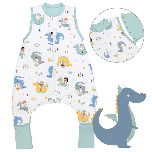 Gigoteuse à pieds et manches été & mi-saison - TOG 1_Fantasia_Devant avec emmanchure_1182