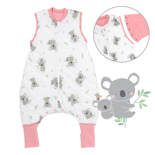 Gigoteuse à pieds et manches été & mi-saison - TOG 1_Koala_Devant avec emmanchure_1182