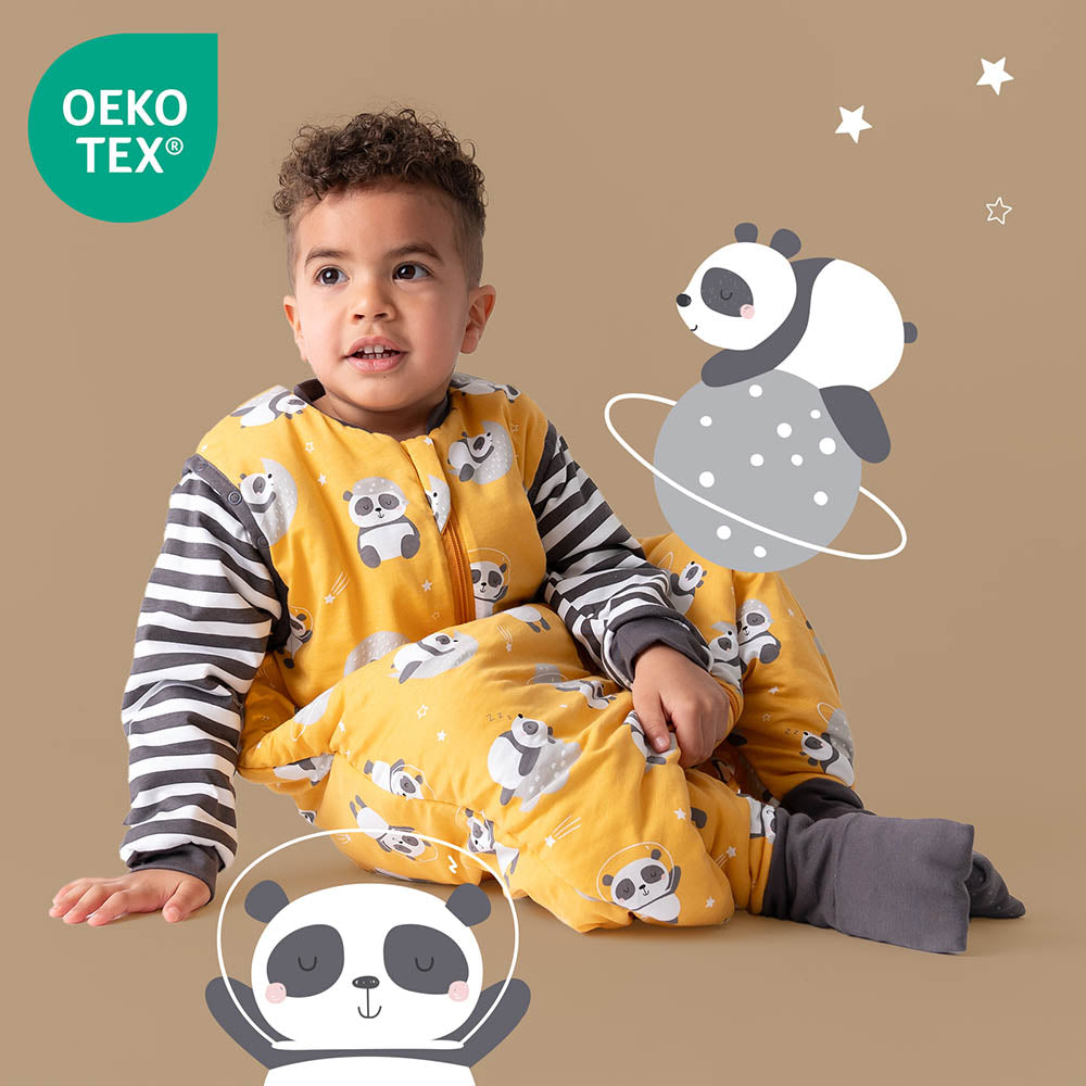 Gigoteuse à pieds et manches été & mi-saison - TOG 1_Panda_OEKOTEX_1182
