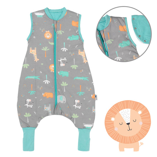 Gigoteuse à pieds et manches été & mi-saison - TOG 1_Safari_Devant avec emmanchure_1182