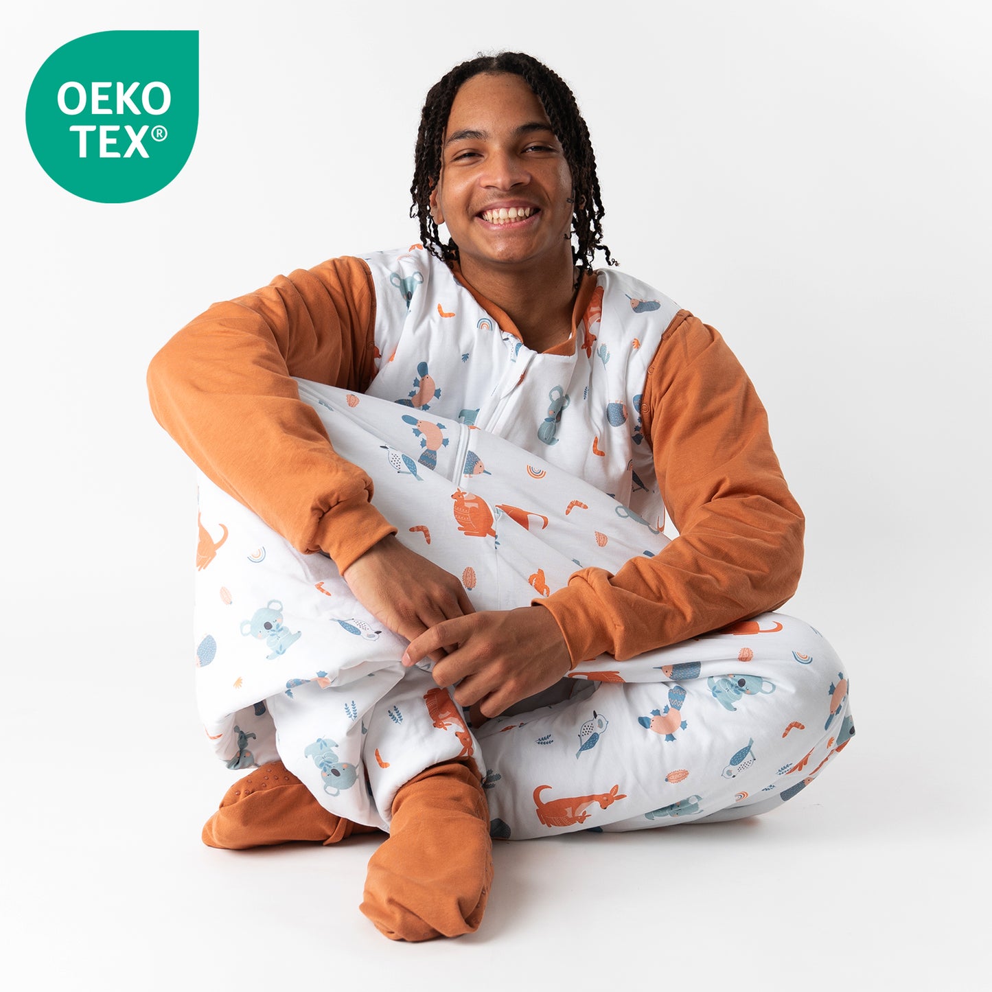 Gigoteuse à pieds adulte - manches amovibles - 2.5 TOG