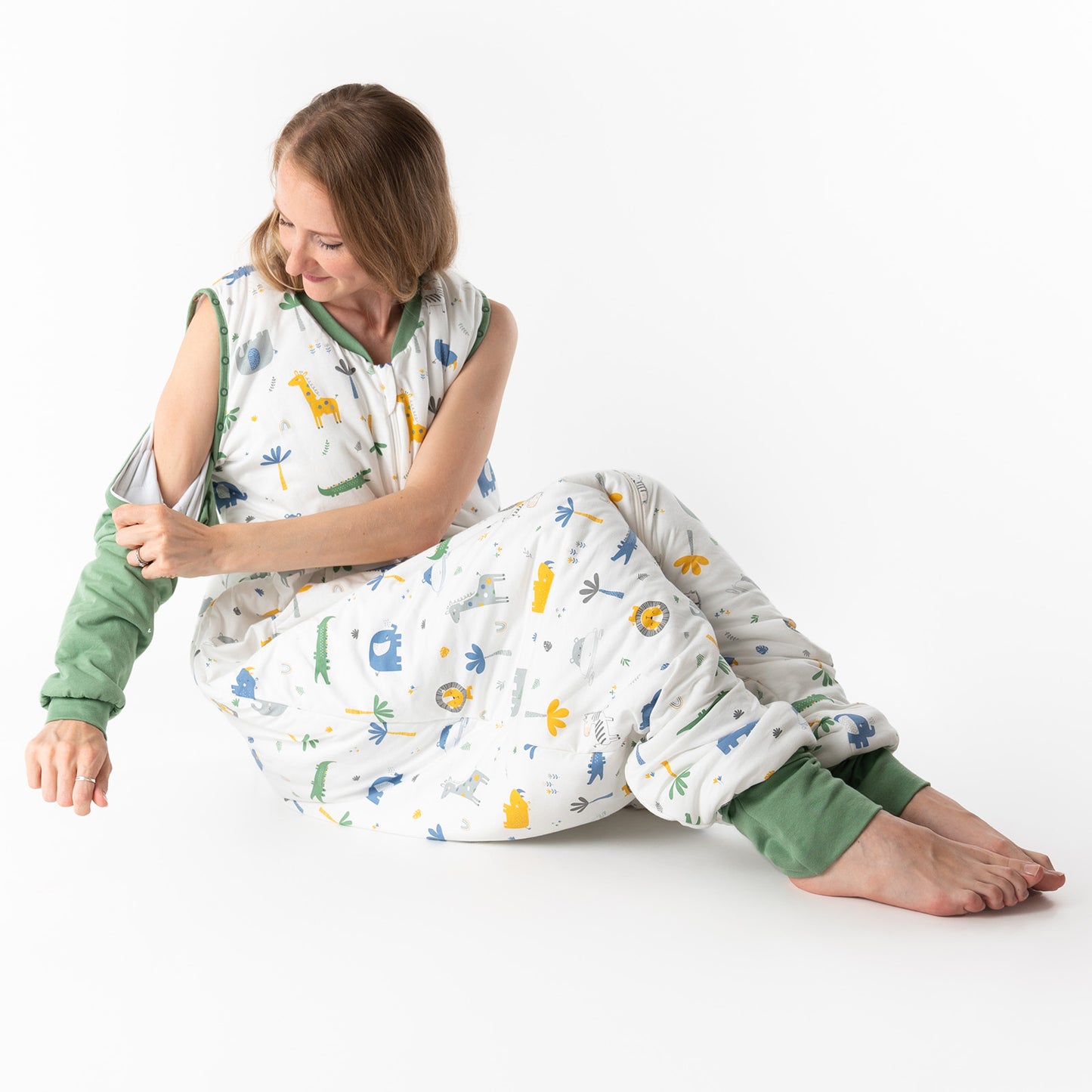 Gigoteuse à pieds adulte - manches amovibles - 2.5 TOG