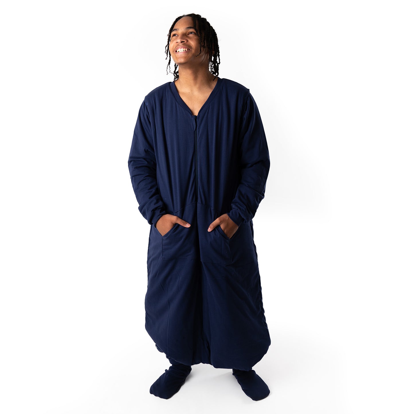 Gigoteuse à pieds adulte - manches amovibles - 2.5 TOG