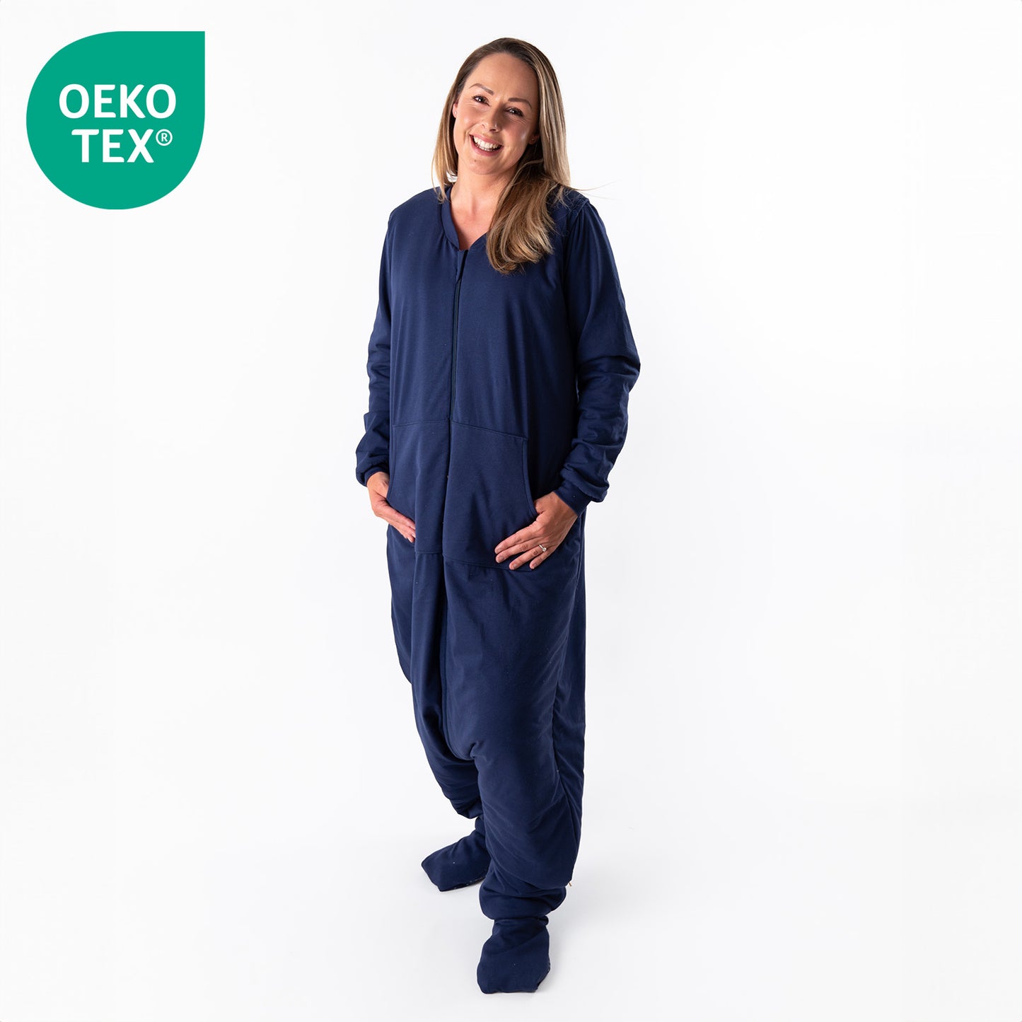 Gigoteuse à pieds adulte - manches amovibles - 2.5 TOG