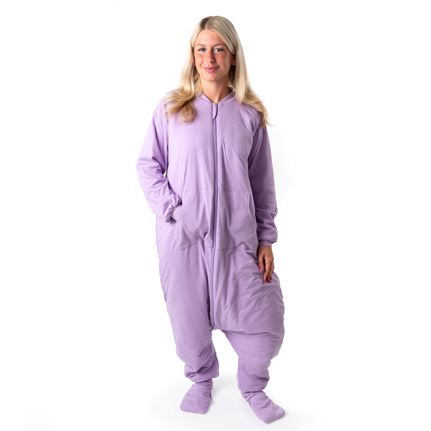 Gigoteuse à pieds adulte - manches amovibles - 2.5 TOG