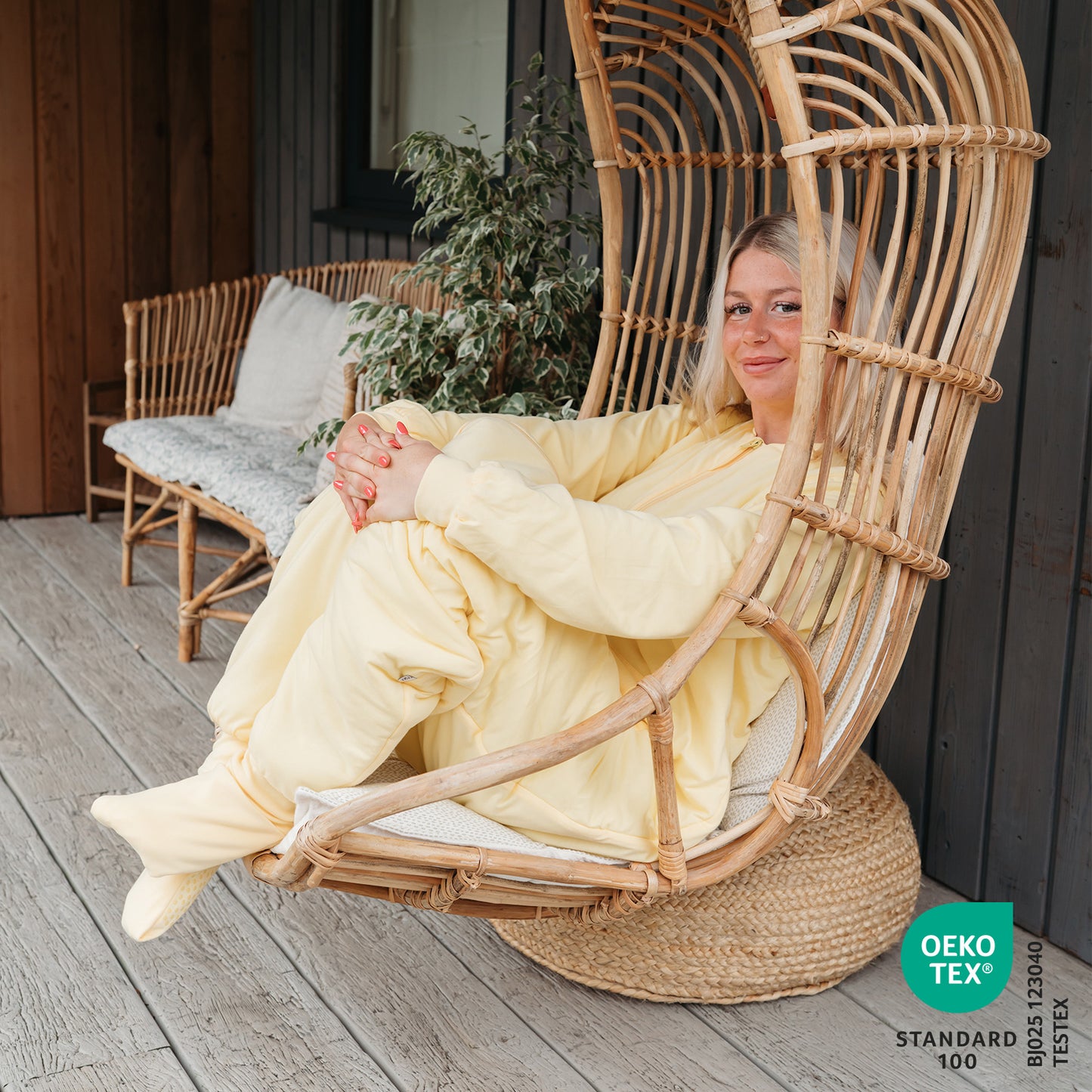 Gigoteuse à pieds adulte - manches amovibles - 2.5 TOG