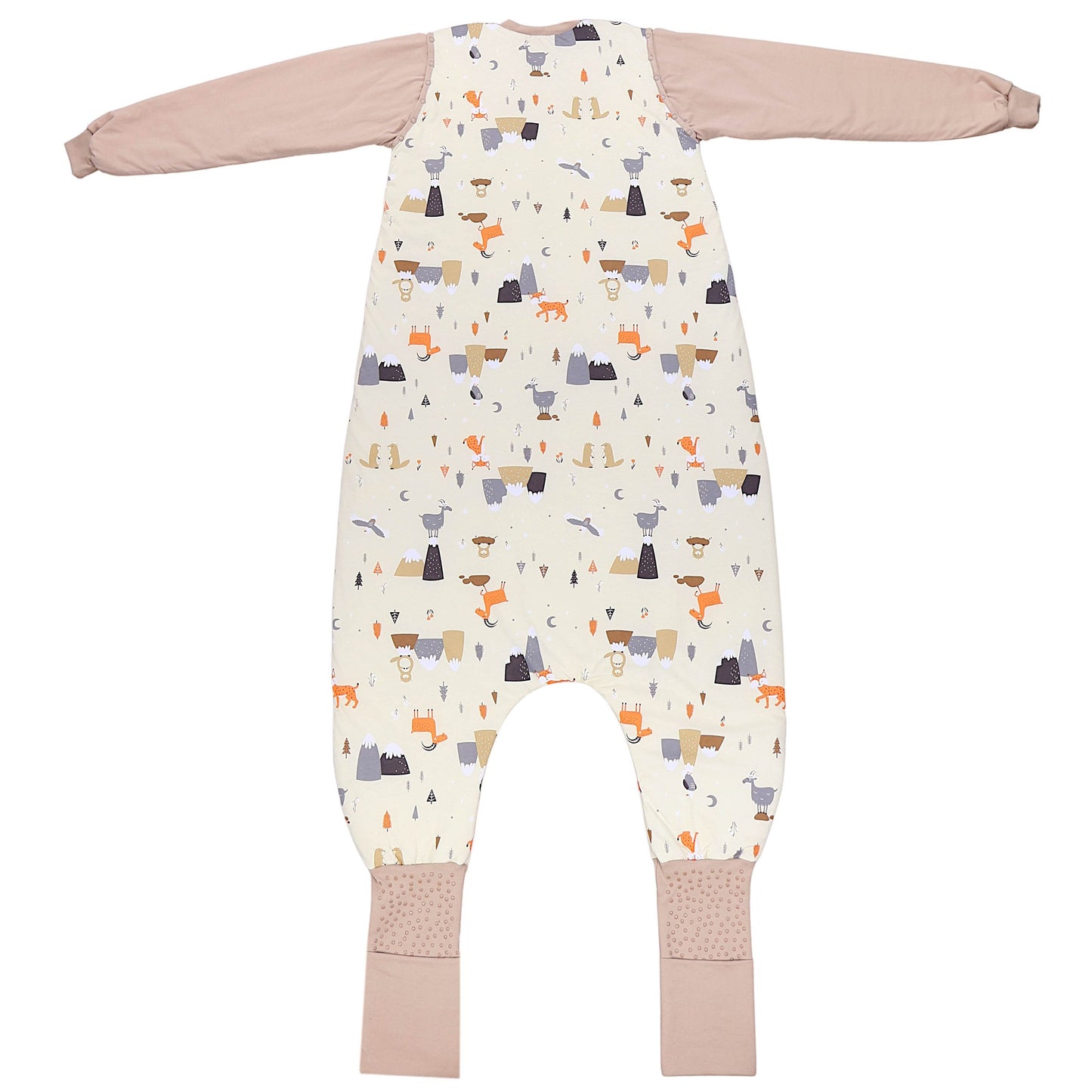 Gigoteuse à pieds adulte - manches amovibles - 3.5 TOG