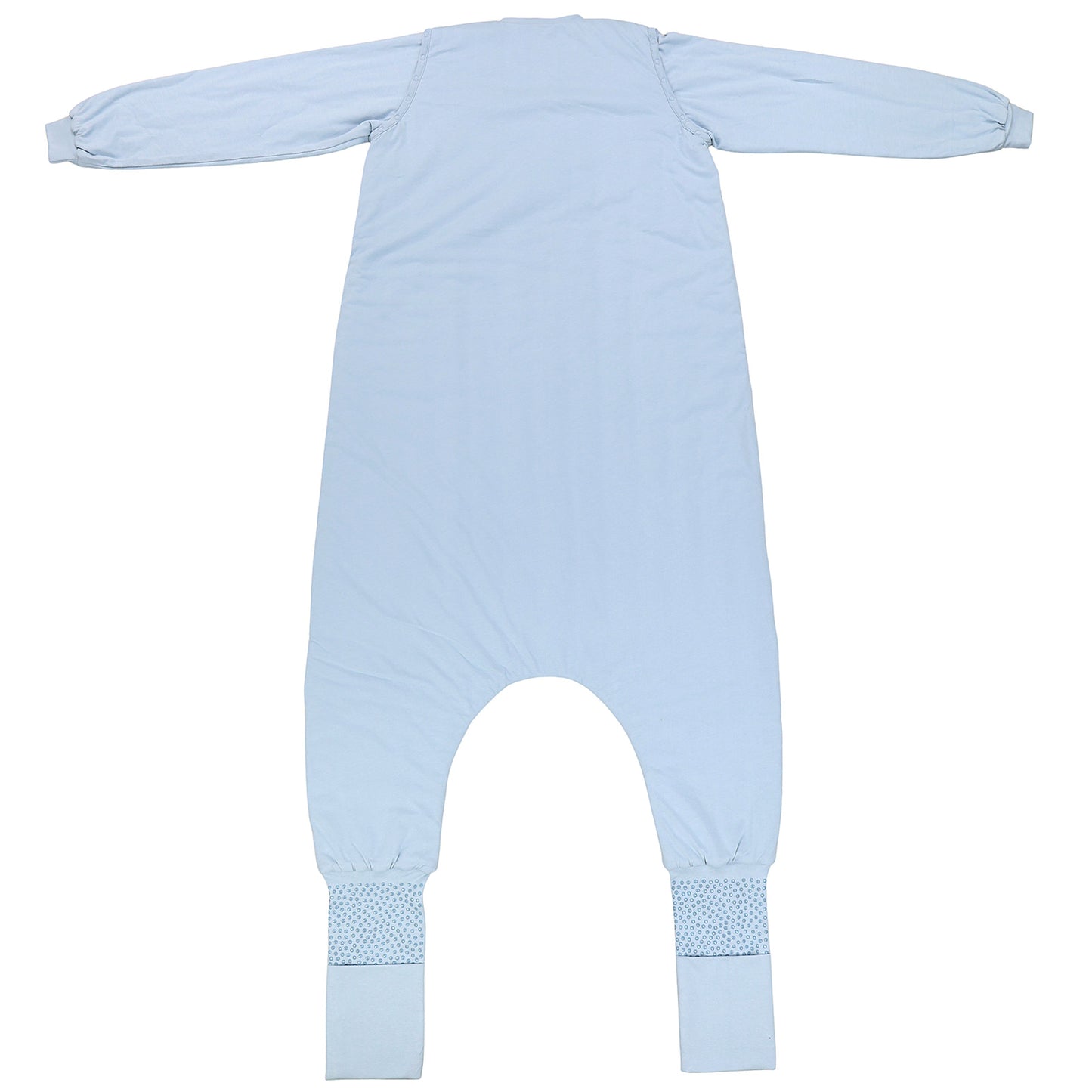 Gigoteuse à pieds adulte - manches amovibles - TOG 1_Bleu Glacé_arrière_1190