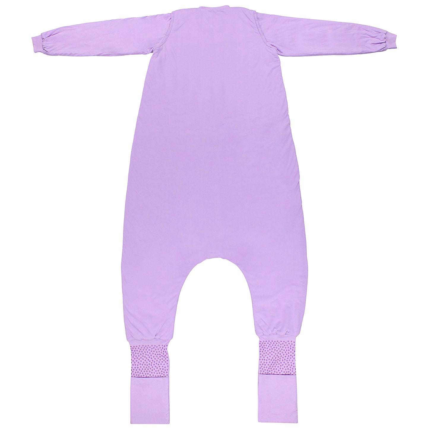 Gigoteuse à pieds adulte - manches amovibles - TOG 1_Lilas_arrière_1190