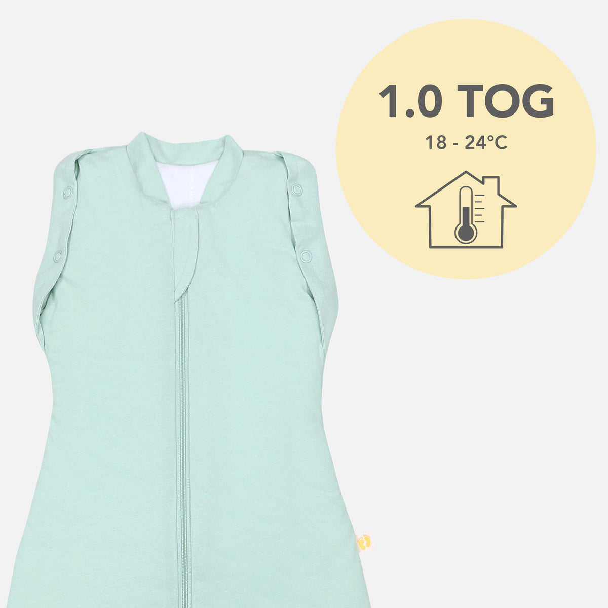 Sac de couchage emmaillotage bébé 1.0 TOG_Sauge_TOG_1198