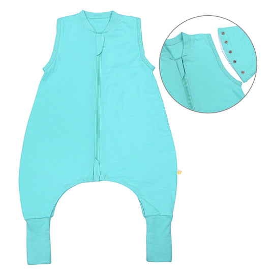 Gigoteuse à pieds et manches été & mi-saison - TOG 1_Aqua_devant_1200