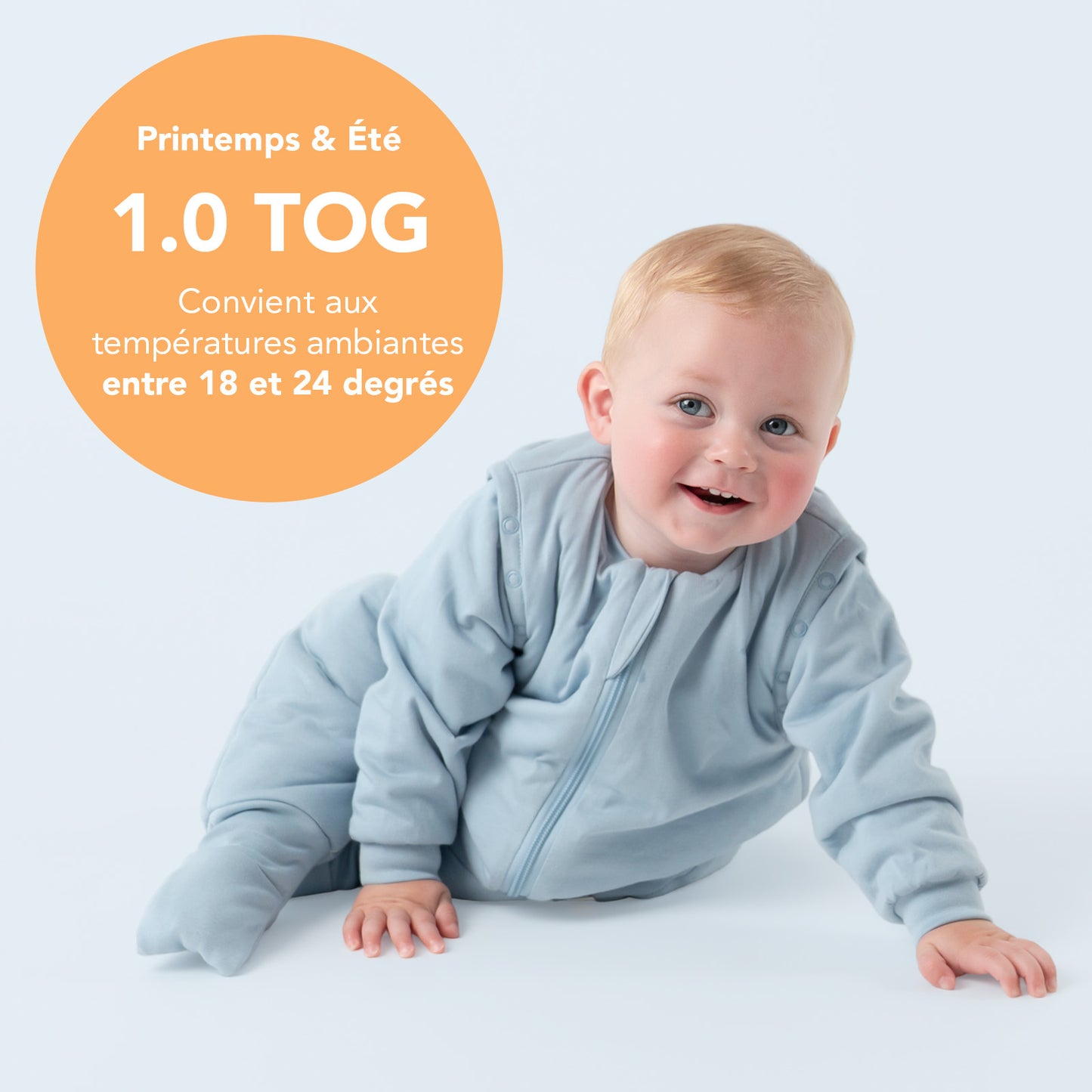 Gigoteuse à pieds et manches été & mi-saison - TOG 1