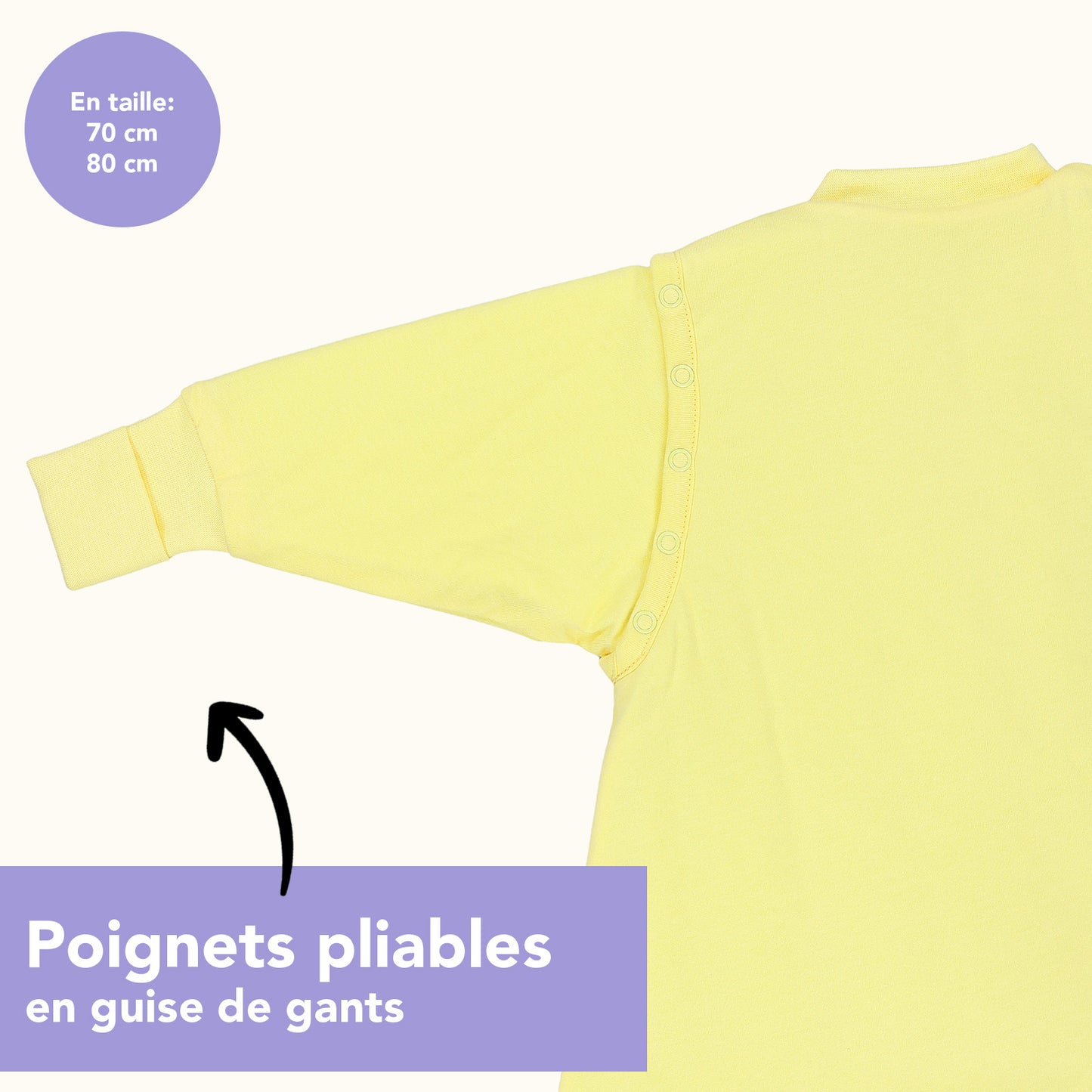 Gigoteuse bébé été & mi-saison - TOG 1