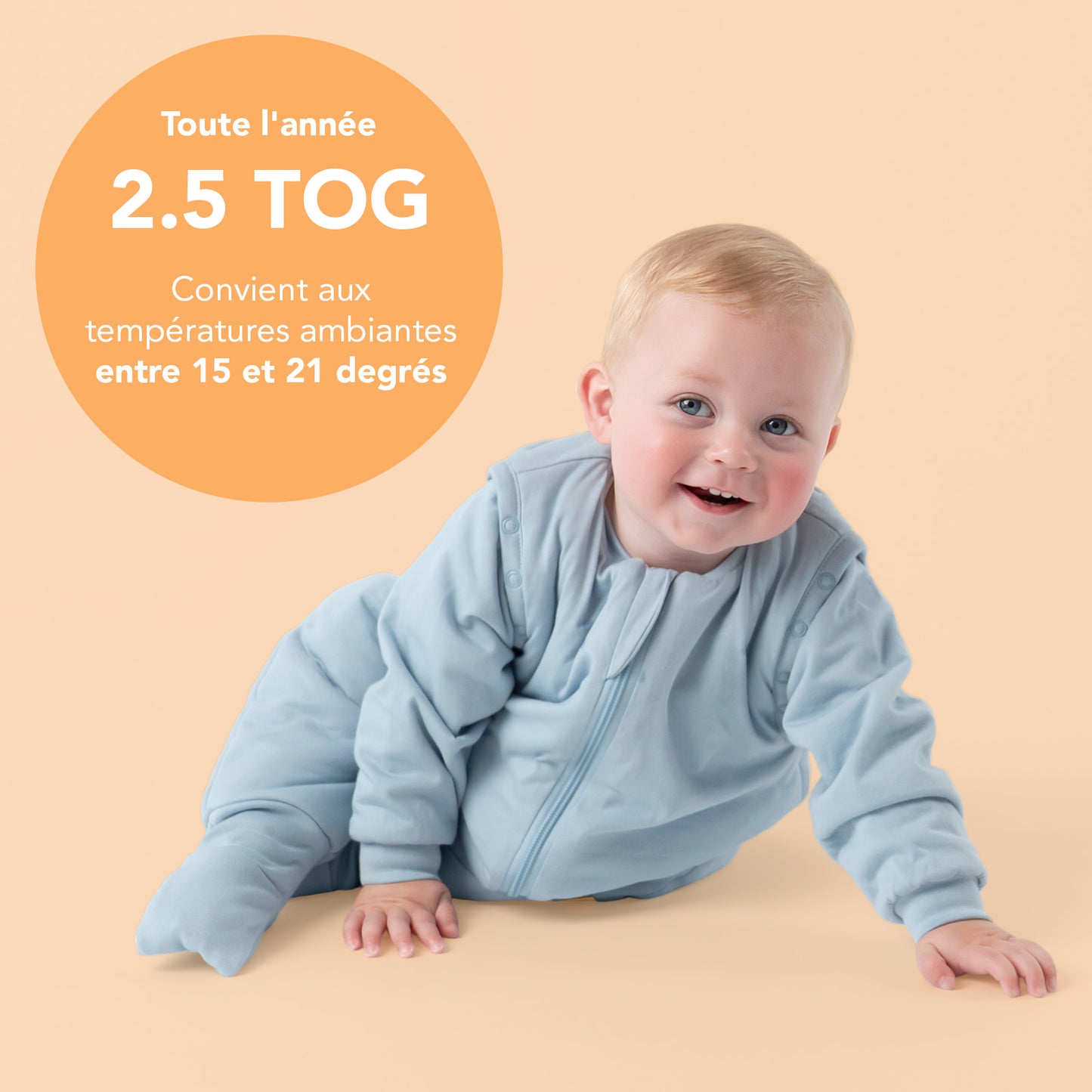 Gigoteuse à pieds - 2.5 TOG toutes saisons