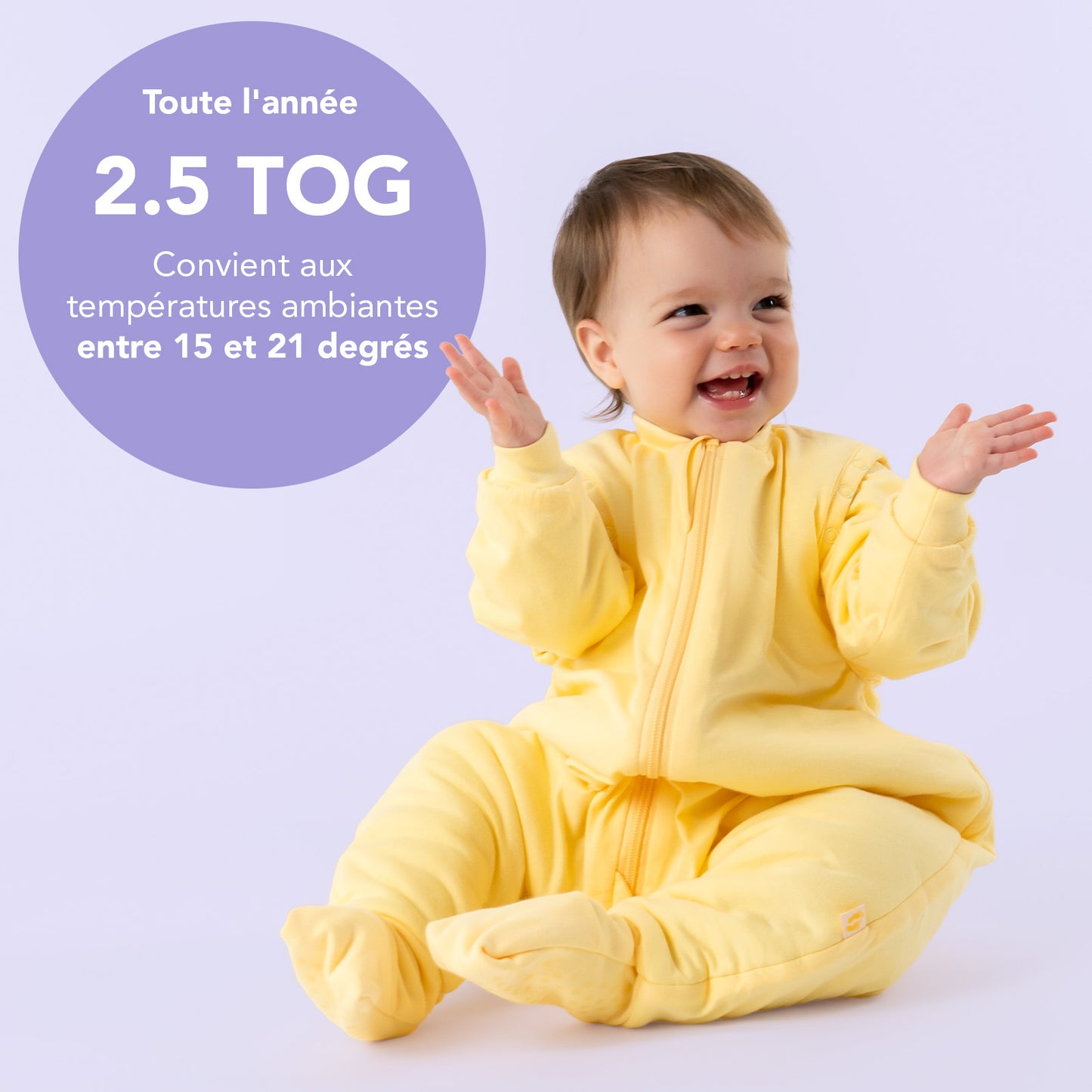 Gigoteuse à pieds - 2.5 TOG toutes saisons