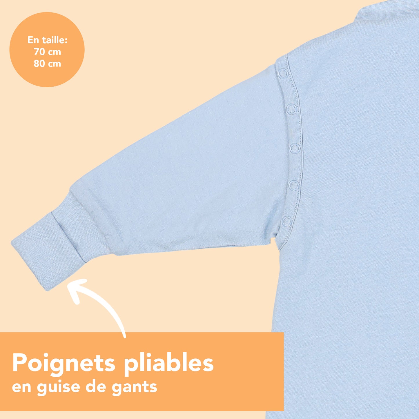Gigoteuse bébé toutes saisons - 2.5 TOG