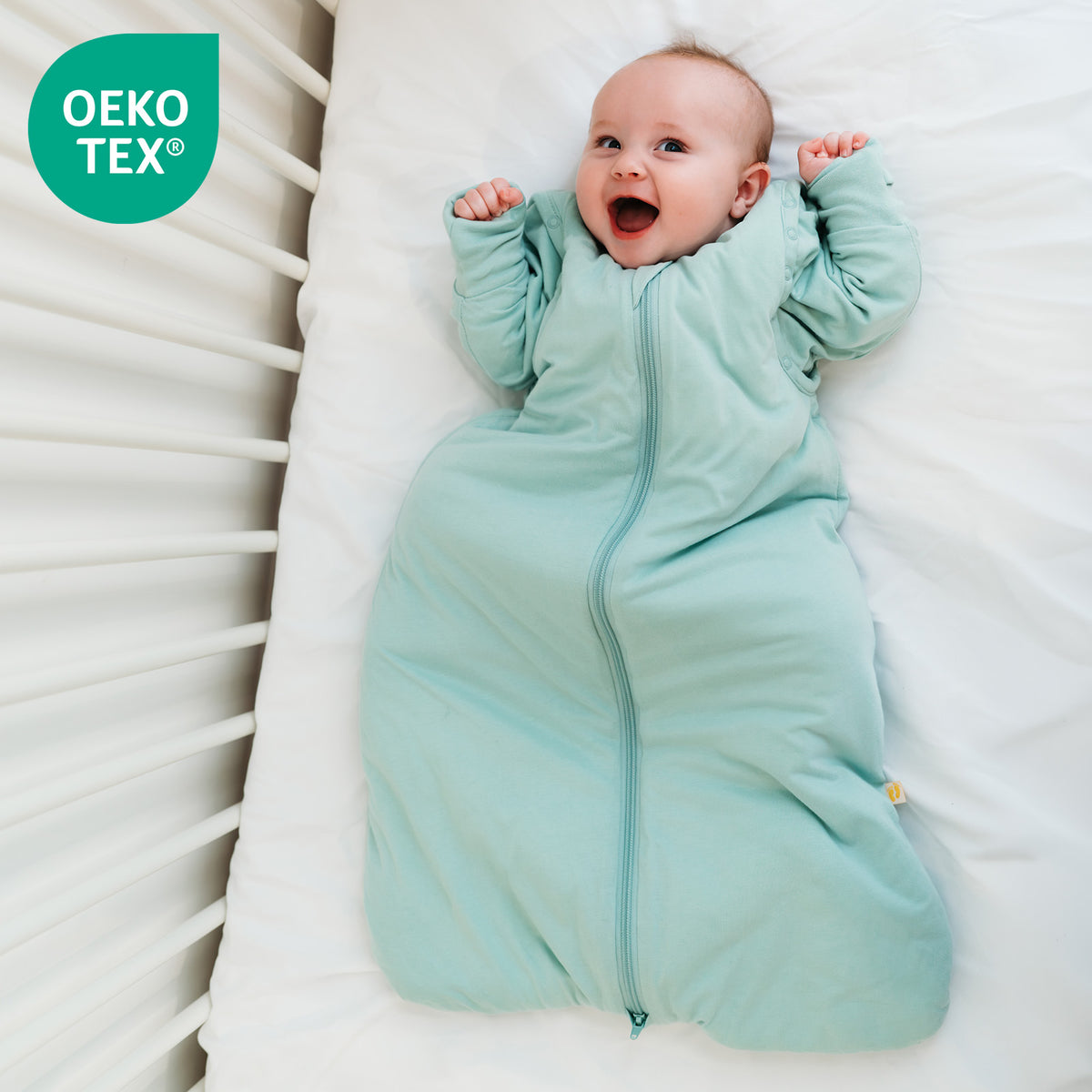 Gigoteuse bébé toutes saisons - 2.5 TOG_Sauge_OEKOTEX_1203