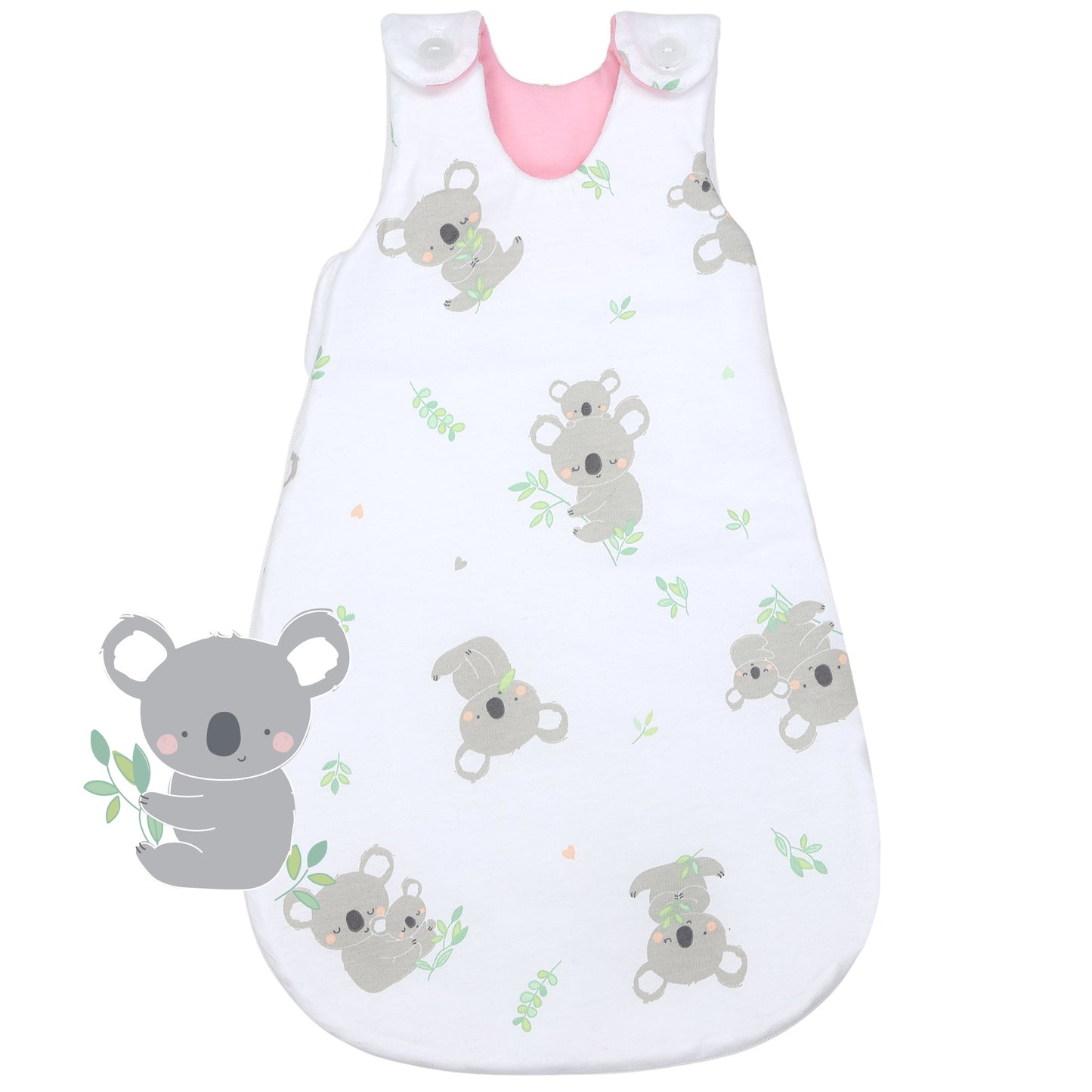 Gigoteuse bébé toutes saisons - 2.5 TOG_Koala_devant_1205