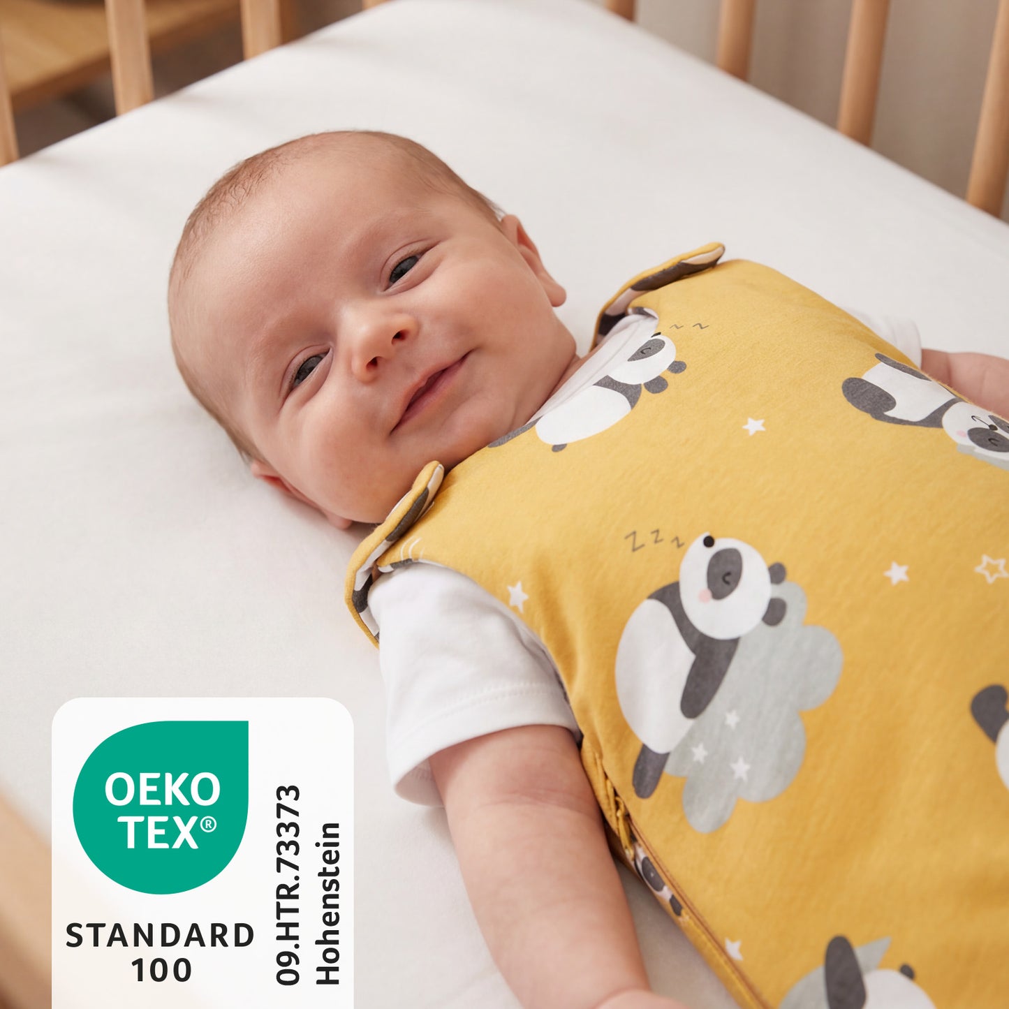Gigoteuse bébé toutes saisons - 2.5 TOG_Panda_OEKOTEX_1205