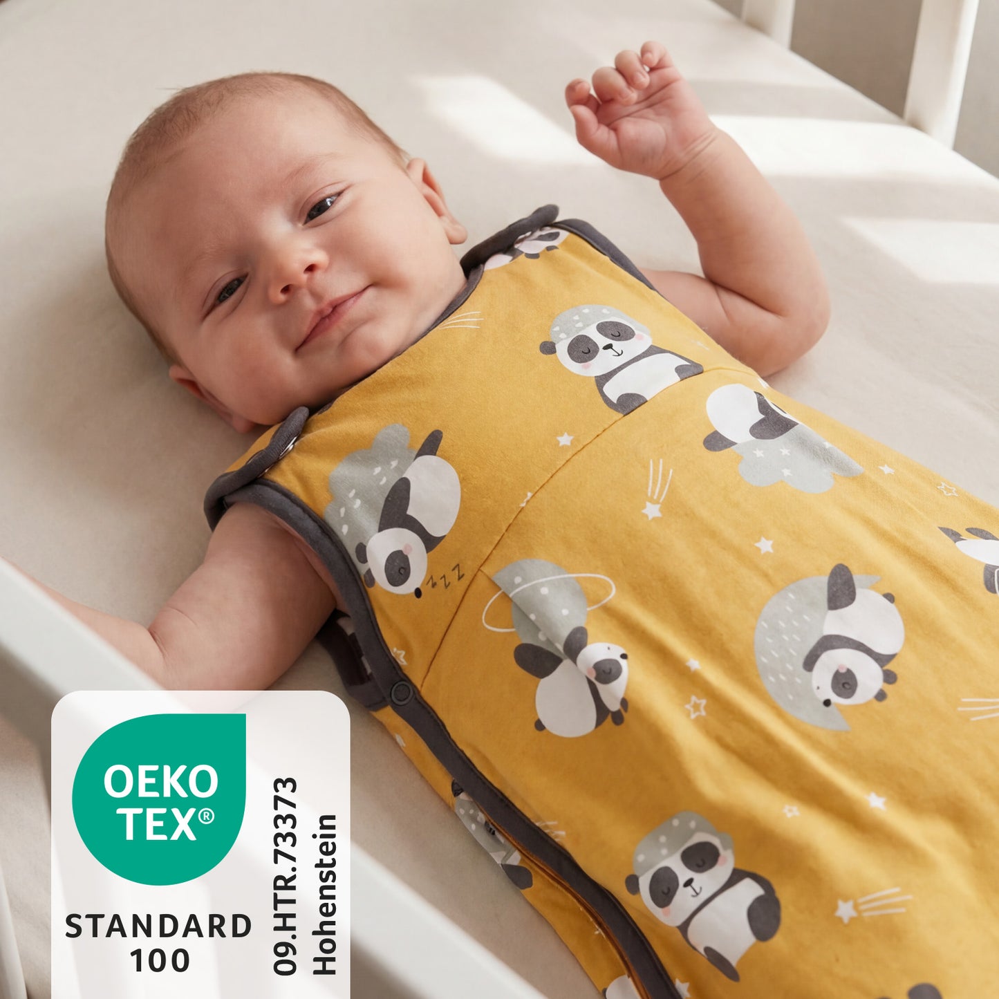 Gigoteuse bébé toutes saisons - 2.5 TOG_Panda_OEKOTEX_1205