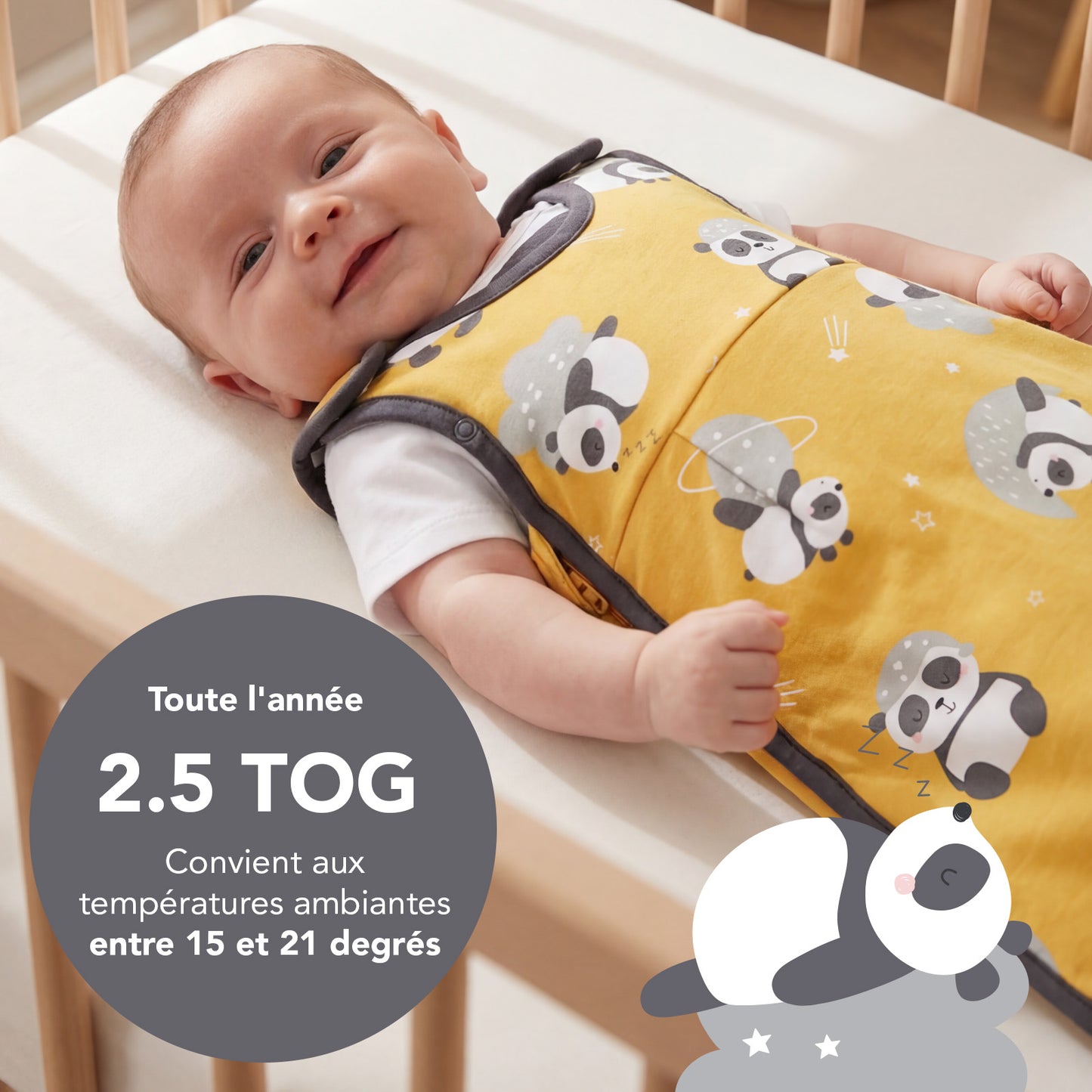 Gigoteuse bébé toutes saisons - 2.5 TOG_Panda_TOG_1205