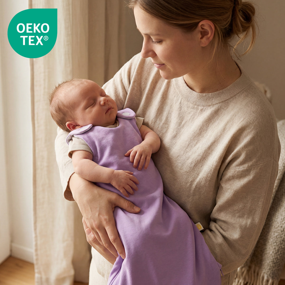 Gigoteuse bébé toutes saisons - 2.5 TOG_Lilas_OEKOTEX_1207