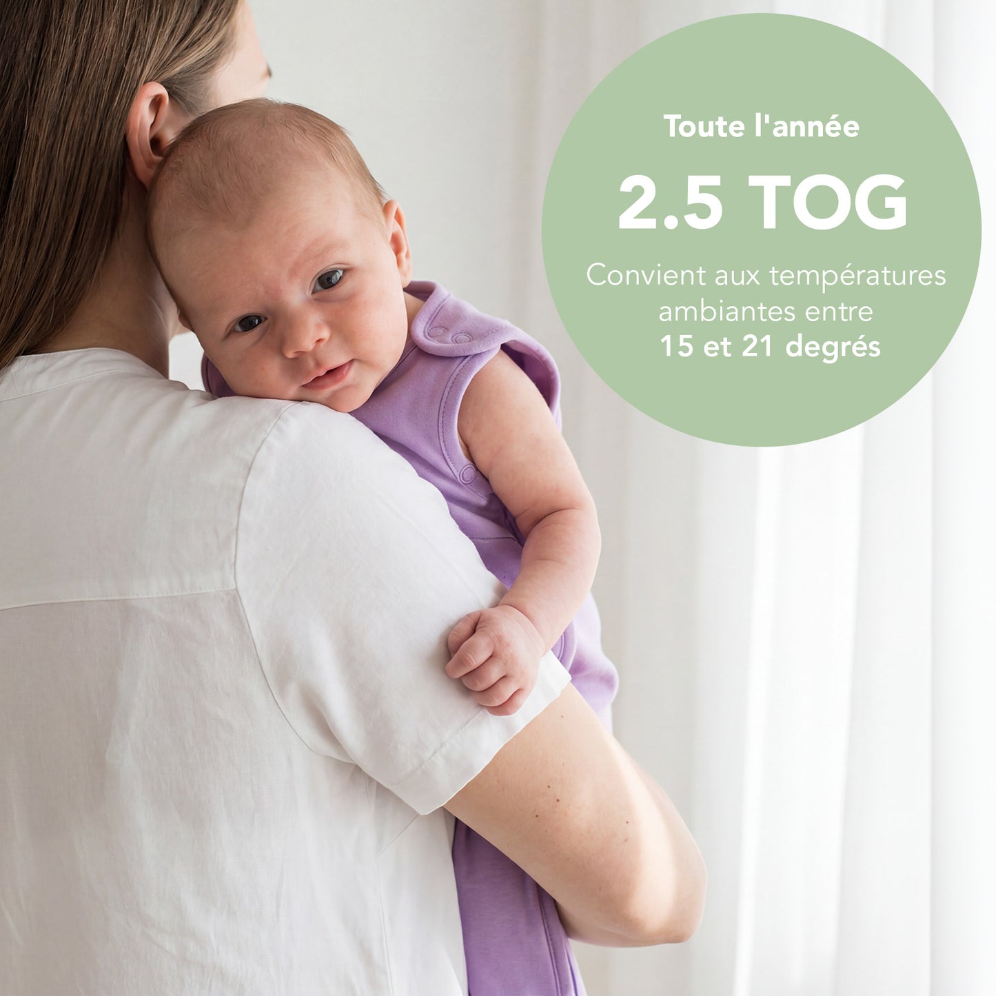 Gigoteuse bébé toutes saisons - 2.5 TOG_Lilas_TOG_1207
