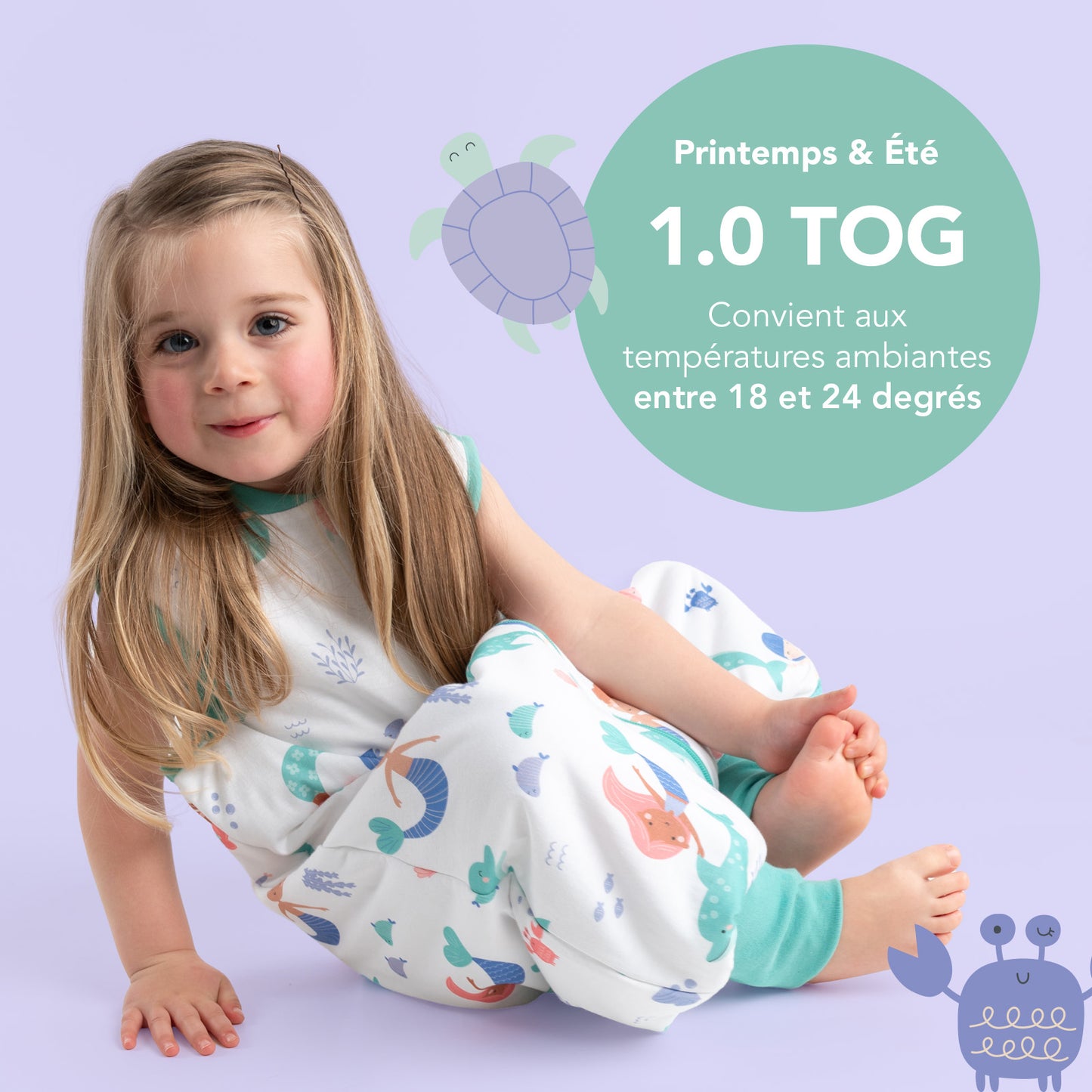 Gigoteuse à pieds été & mi-saison - TOG 1
