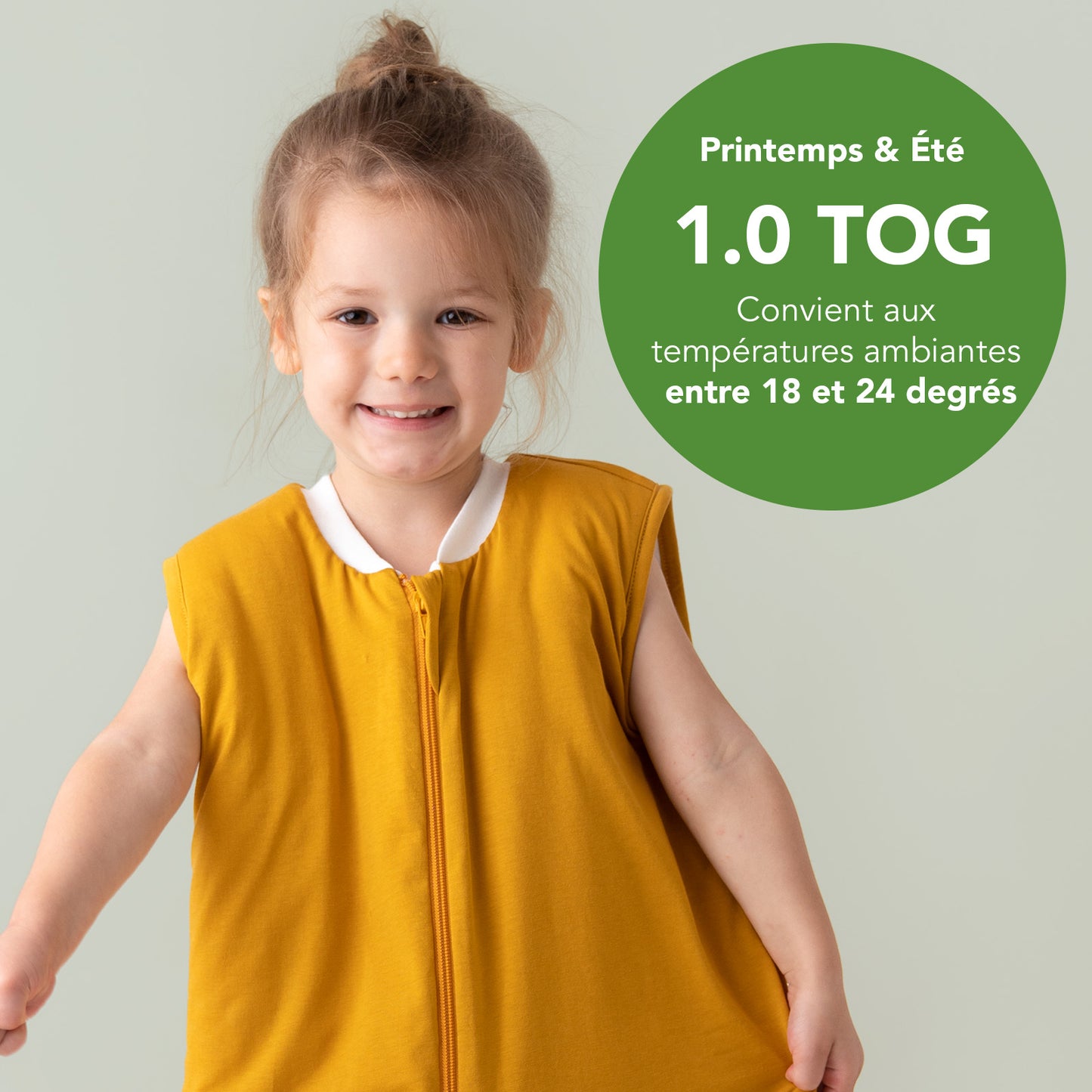 Gigoteuse à pieds été & mi-saison - uni - TOG 3