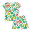 Pyjama short deux pièces pour enfant_Tropical_devant_445
