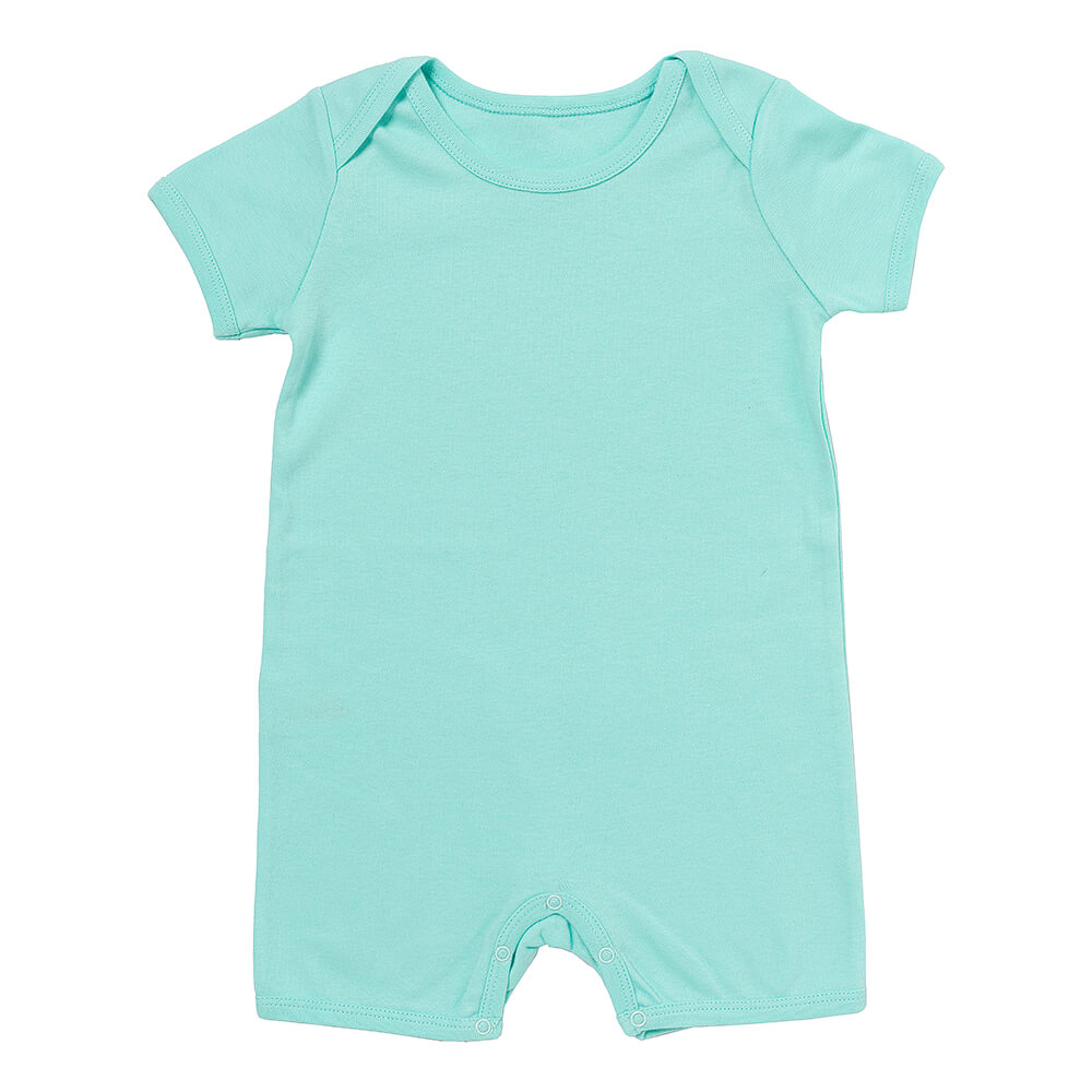 Barboteuse bébé manches courtes - bio - lot de 2