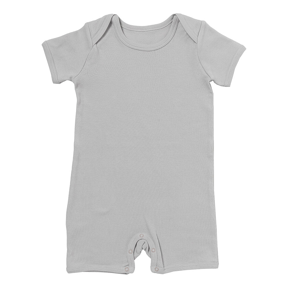 Barboteuse bébé manches courtes - bio - lot de 2
