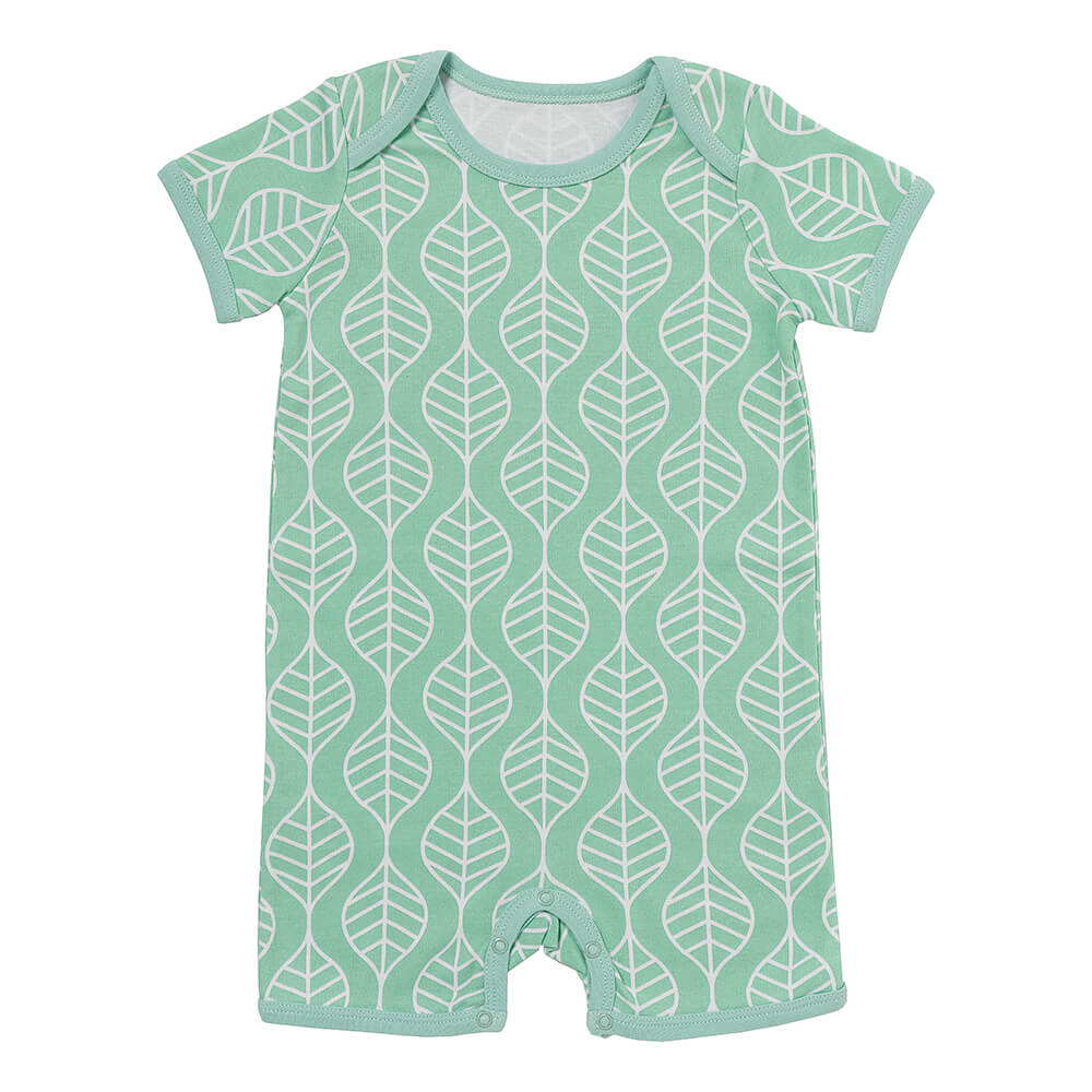 Barboteuse bébé manches courtes - bio - lot de 2