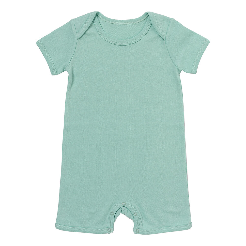 Barboteuse bébé manches courtes - bio - lot de 2