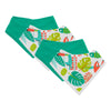 Bandana pour bébé 100% bio - lot de 4
